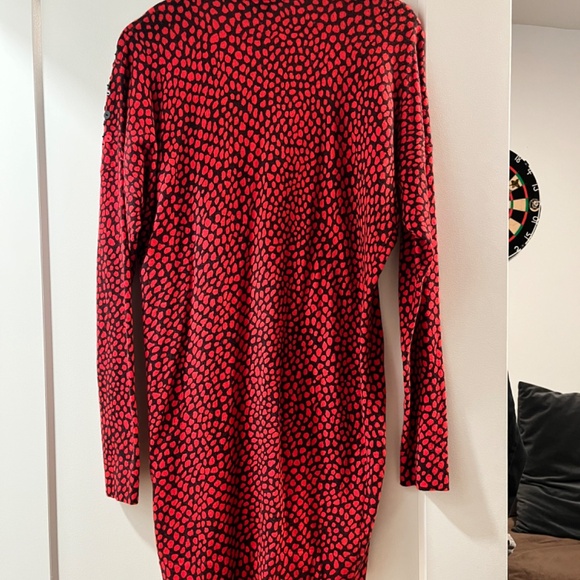 Armani Exchange - Red and Black Cardigan - Picture 3 of 6